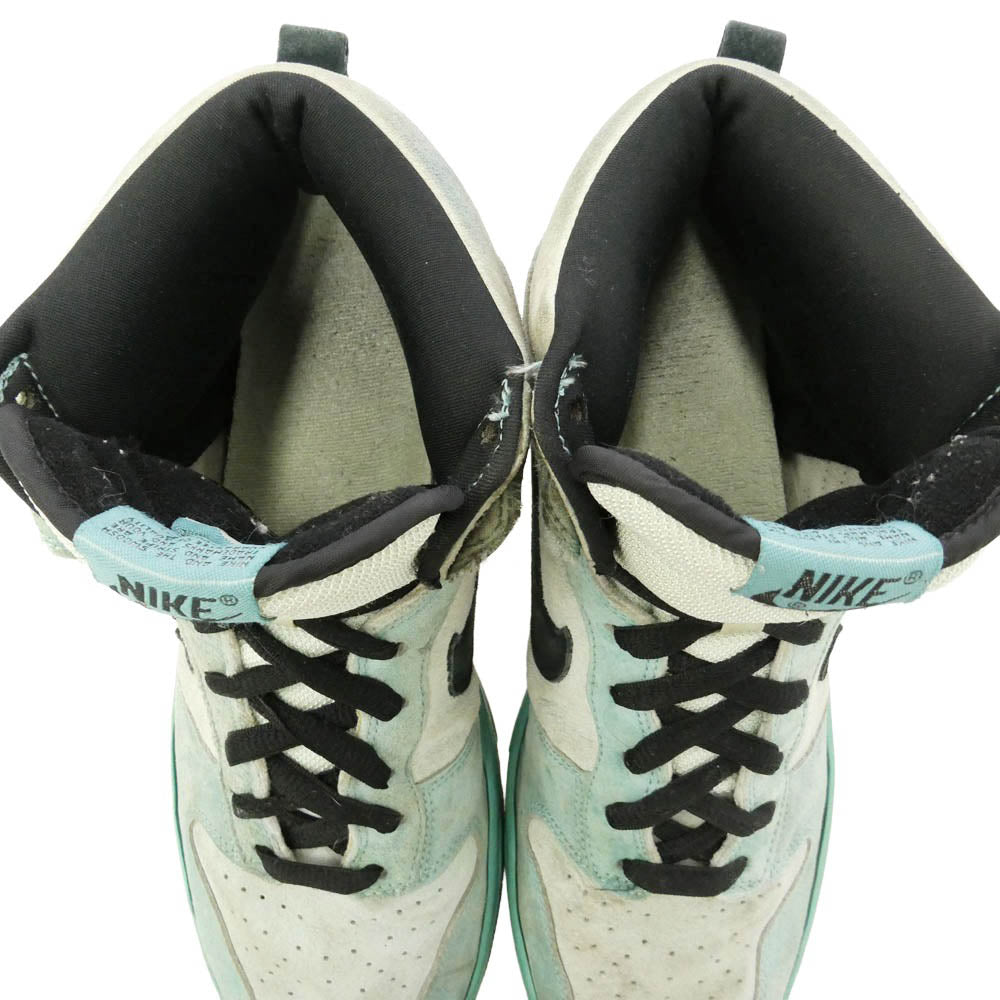 NIKE ナイキ 305050-301 SB Dunk High Sea Crystal ハイカット SB ダンクハイ シー クリスタル ハイカット スニーカー ライトブルー系 ブラック系 29cm【中古】