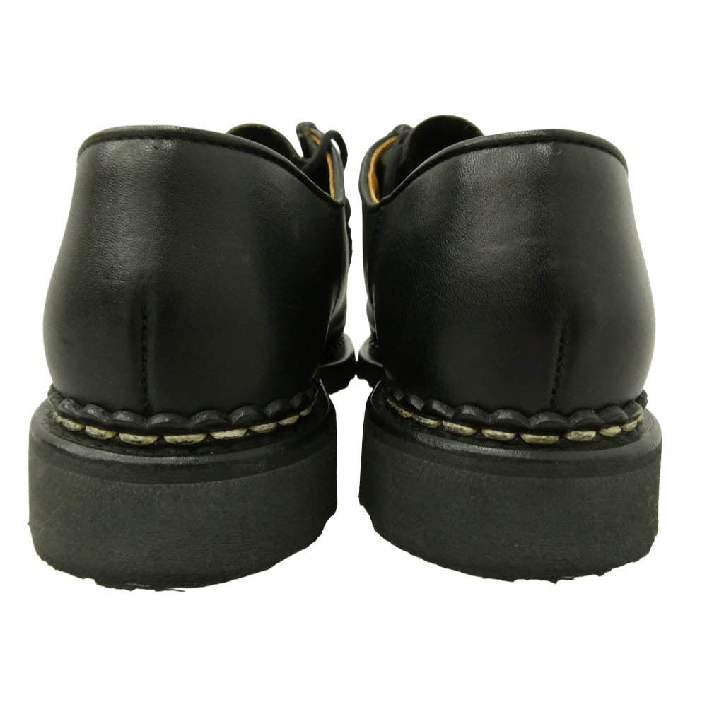 Paraboot パラブーツ MICHAEL ミカエル レザー チロリアン シューズ ブラック系 6【中古】