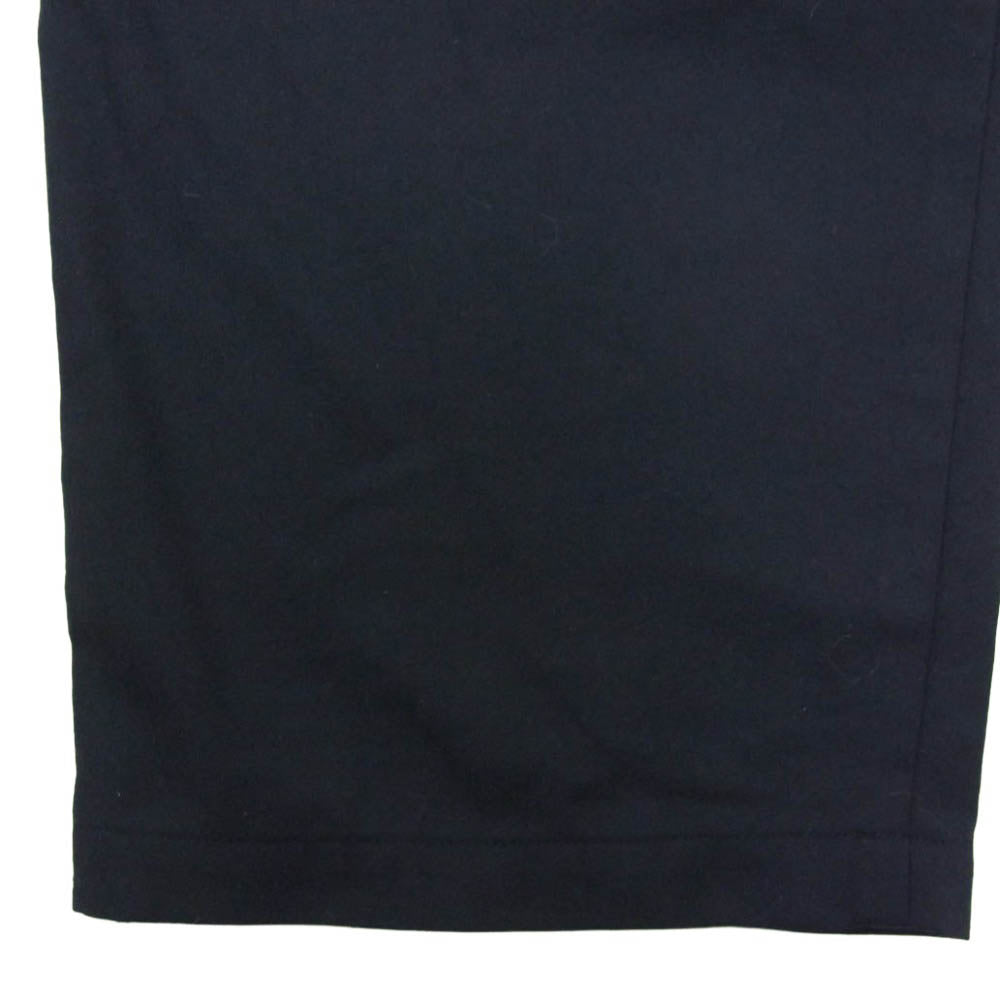 COMOLI コモリ 21AW U03-03003 ウールフラノ ドローストリング パンツ ブラック系 1【中古】
