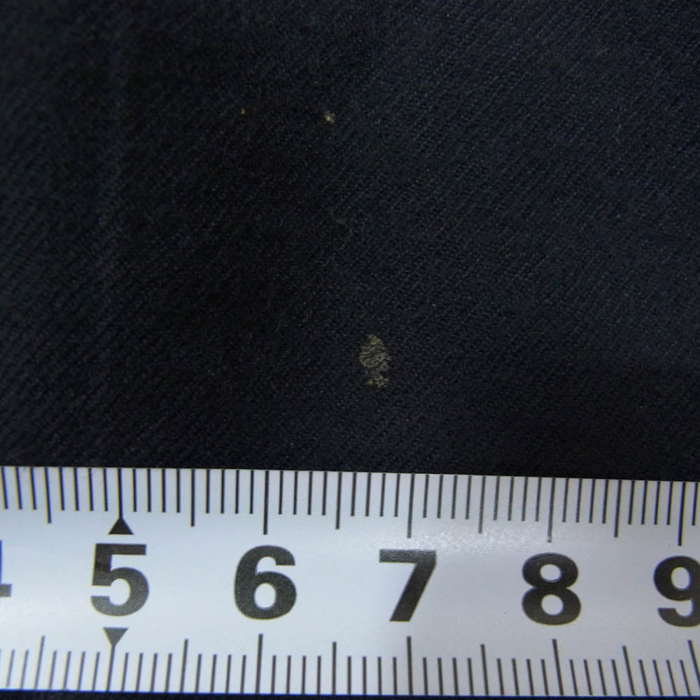 COMOLI コモリ 21AW U03-03003 ウールフラノ ドローストリング パンツ ブラック系 1【中古】