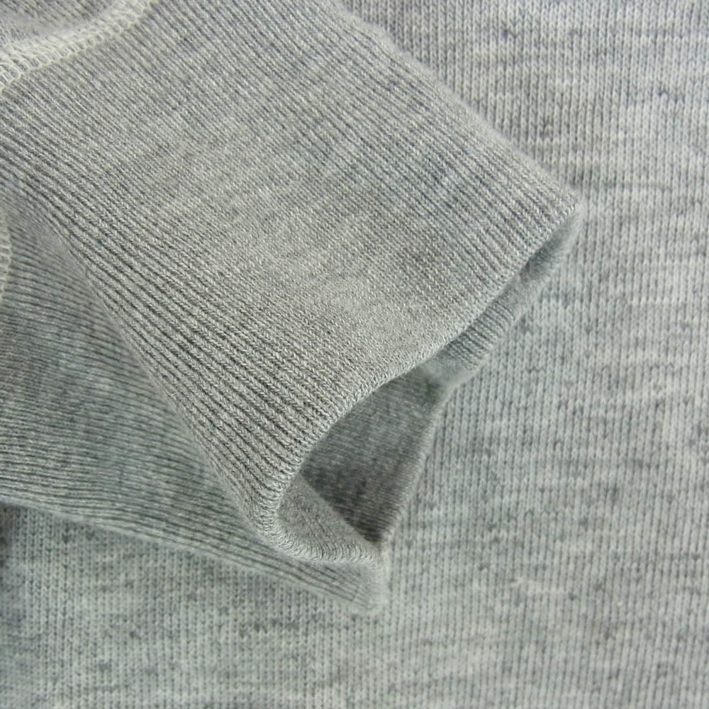 COMOLI コモリ 26SS D01-05045 グレー裏毛 クルーネック スウェット トレーナー グレー系 3【美品】【中古】