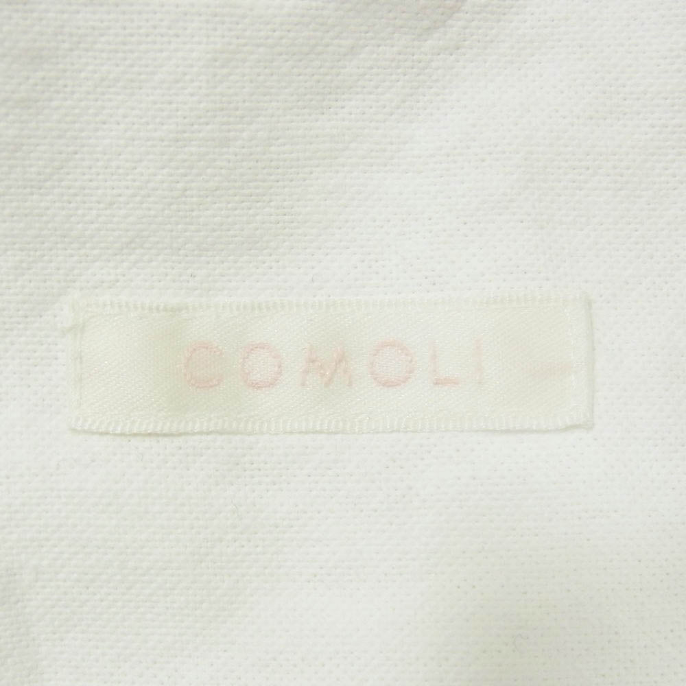 COMOLI コモリ 25SS B01-01020 ホワイトジャケット コットン テーラードジャケット ホワイト系 ３【中古】