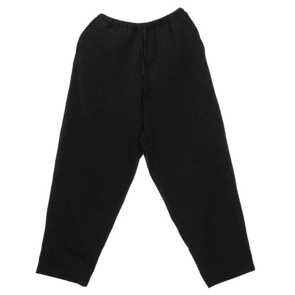 COMOLI コモリ 26AW E03-06006 ウール ニット パンツ ブラック系 2【極上美品】【中古】