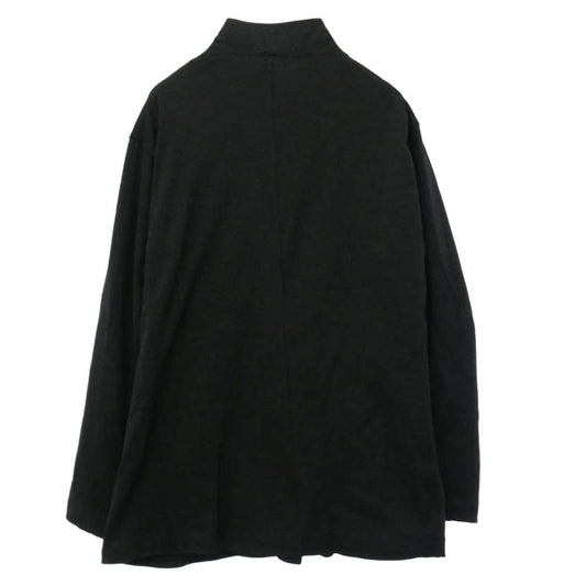 COMOLI コモリ 26AW E03-06007 ウール ニット ジャケット ブラック系 3【美品】【中古】