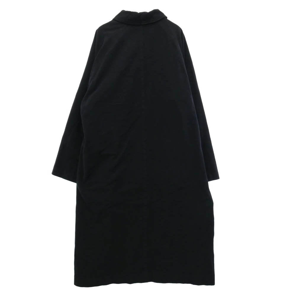 COMOLI コモリ 24AW A03-04001 製品染め BAL COLLAR COAT バルカラー コート ブラック系 3【中古】