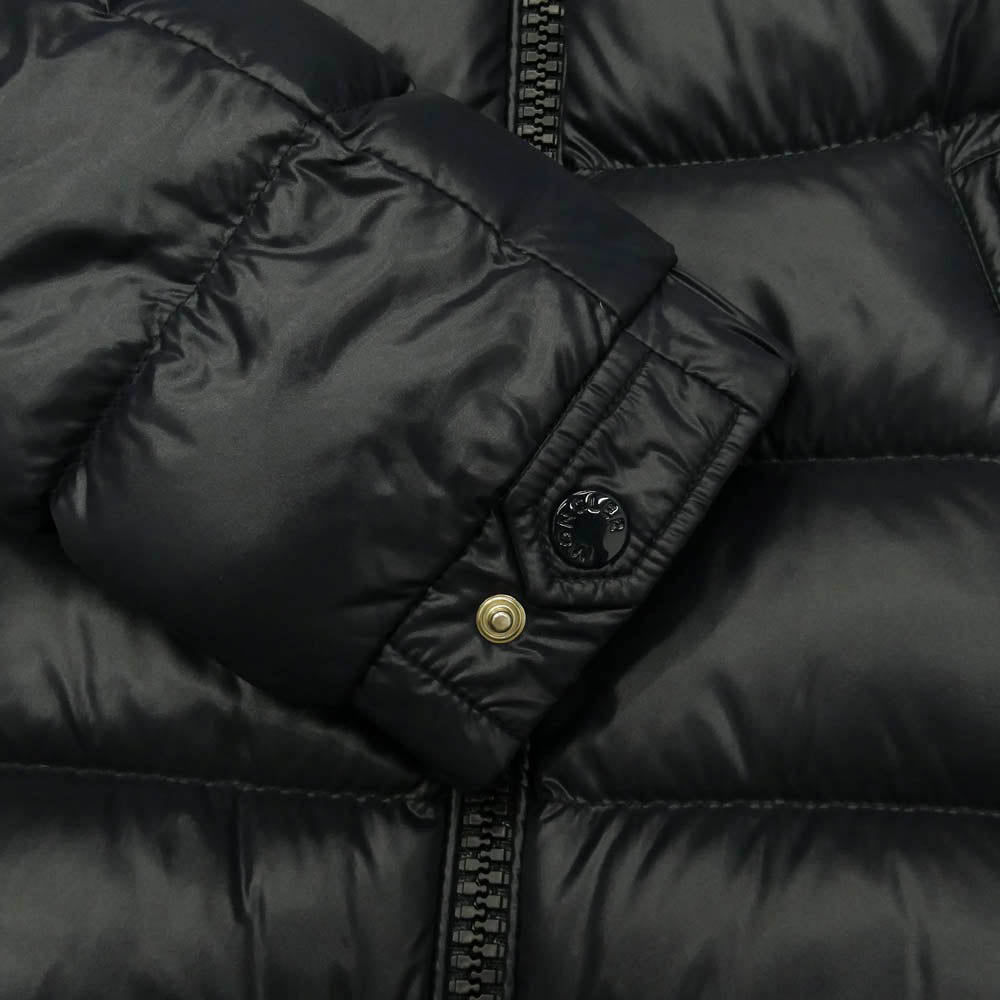 MONCLER モンクレール H29541A00102 SALZMAN KIDS サルズマン キッズ ダウン ジャケット ネイビー系 12A【中古】