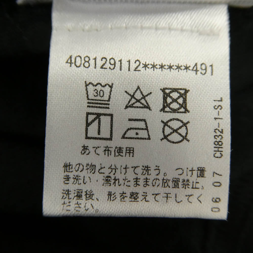 CHROME HEARTS クロムハーツ（原本無） CH LS 1 ネックロゴ アームプリントクルーネック 長袖 Tシャツ ブラック系 M【中古】