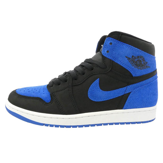 NIKE ナイキ DZ5485-042 Air Jordan 1 Retro High OG エアジョーダン1 レトロ ハイ OG スニーカー ブラック系 ブルー系 27cm【極上美品】【中古】