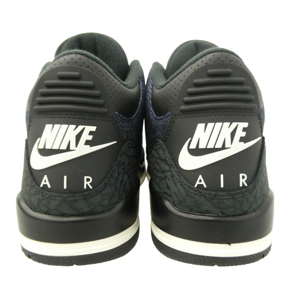 NIKE ナイキ Levi's リーバイス IH7959-400 × Levi’s リーバイス Air Jordan 3 Retro SP エアジョーダン3 レトロ SP スニーカー インディゴブルー系 ブラック系 26.5cm【美品】【中古】