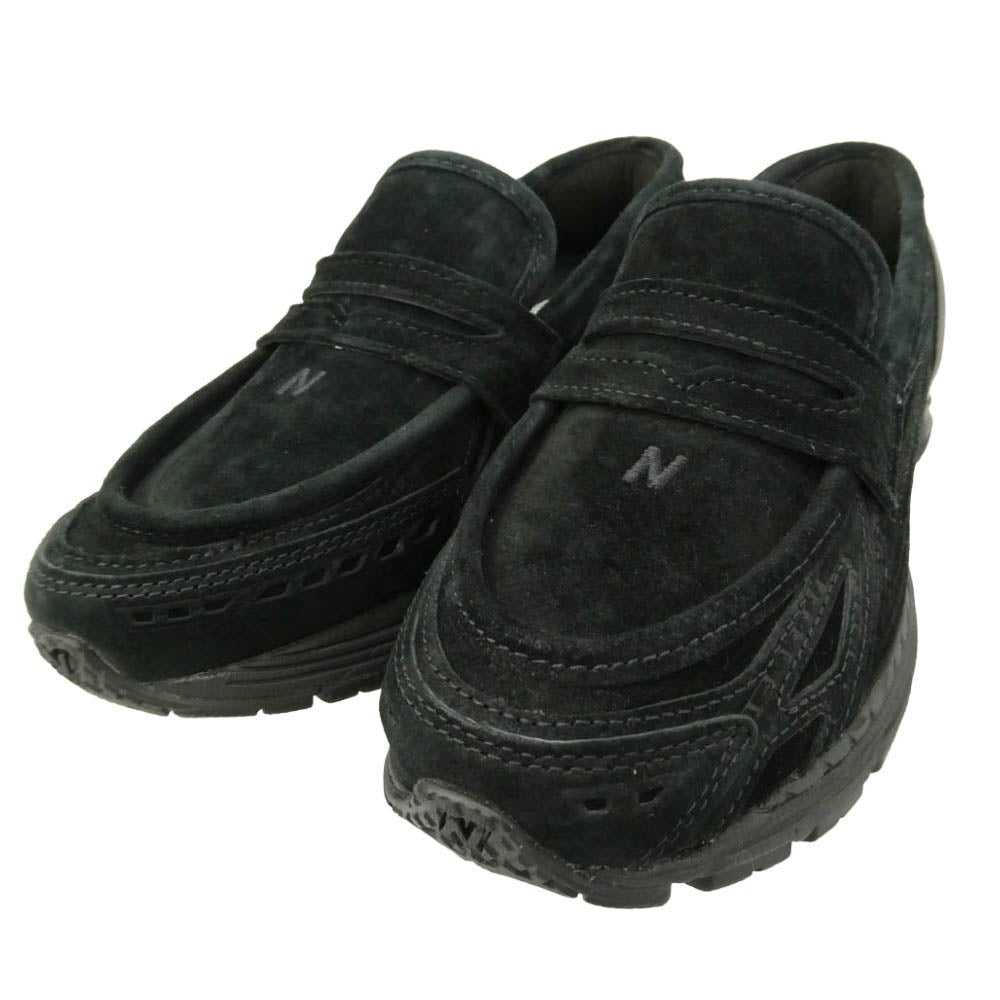 NEW BALANCE ニューバランス U1906LNT 1906 ローファータイプ スニーカー ブラック系 25.5cm【美品】【中古】