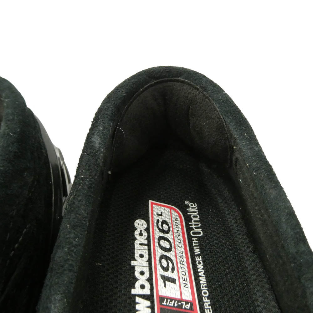 NEW BALANCE ニューバランス U1906LNT 1906 ローファータイプ スニーカー ブラック系 25.5cm【美品】【中古】