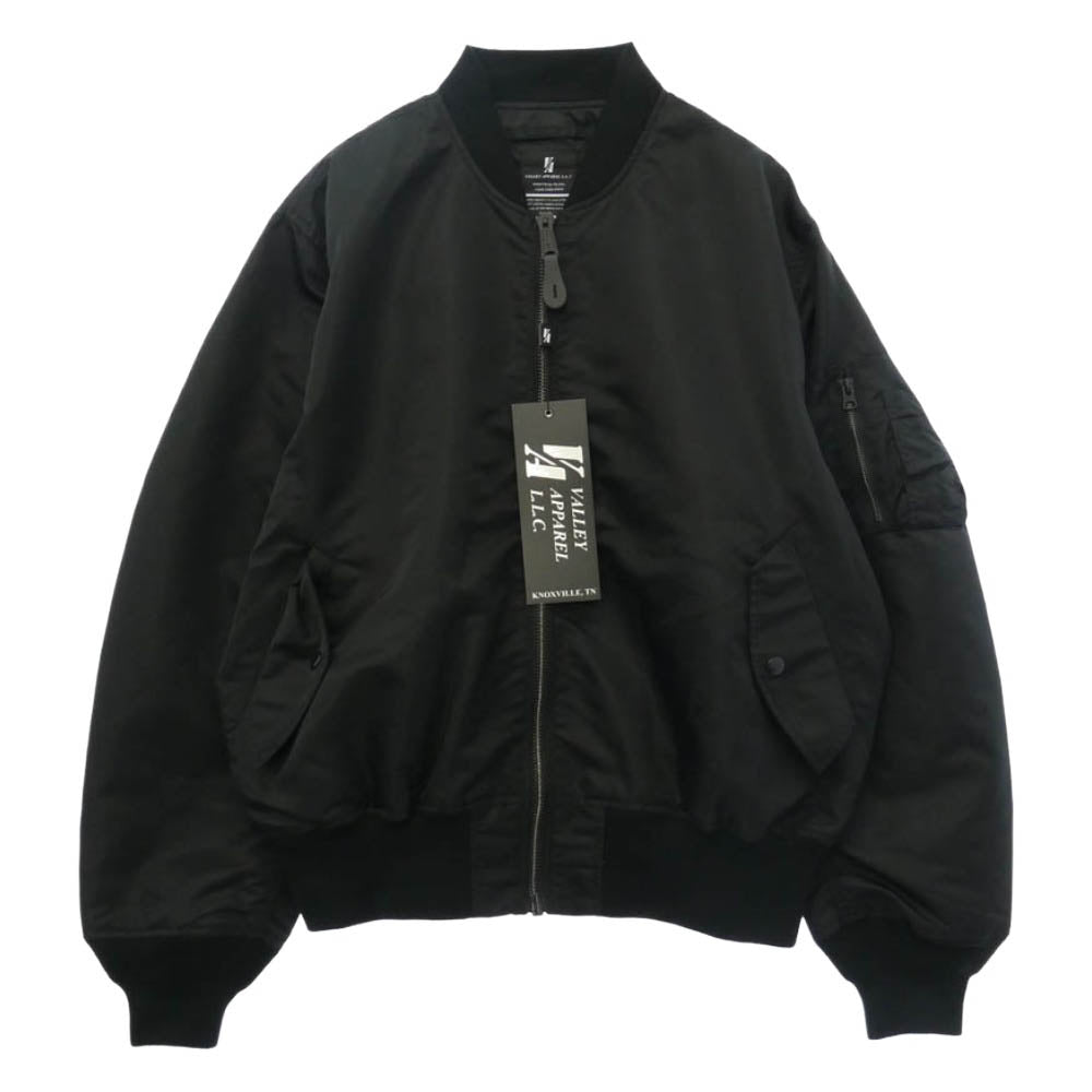 バレイアパレル VA1003-001-05 L-2B フライト ナイロン ジャケット ブラック系 XL【新古品】【未使用】【中古】