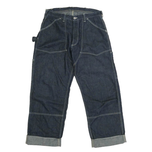 FREEWHEELERS フリーホイーラーズ Lot 102 THE IRONALL FACTORIES Co. DENIM OVERALLS デニム オーバーオールズ ワーク パンツ インディゴブルー系 36【中古】