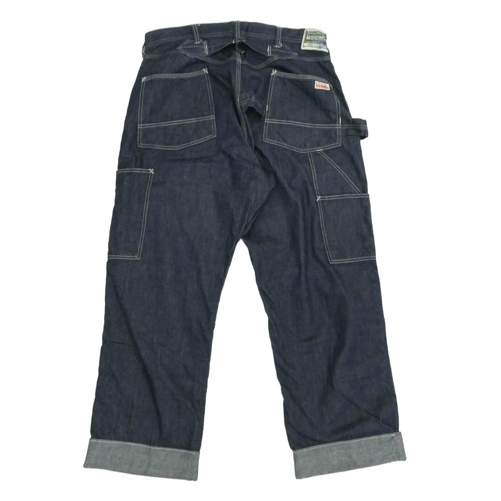 FREEWHEELERS フリーホイーラーズ Lot 102 THE IRONALL FACTORIES Co. DENIM OVERALLS デニム オーバーオールズ ワーク パンツ インディゴブルー系 36【中古】
