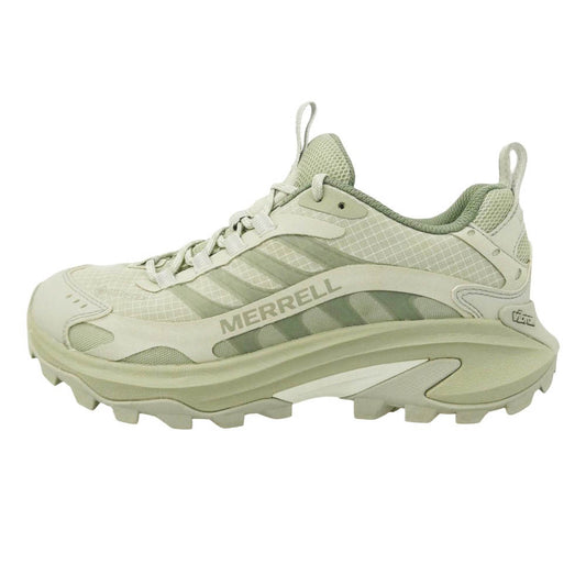 MERRELL メレル J00003622 MOAB SPEED 2 GORE-TEX モアブ スピード 2 ゴアテックス ローカット スニーカー ライトグリーン系 グレー系 24cm【美品】【中古】