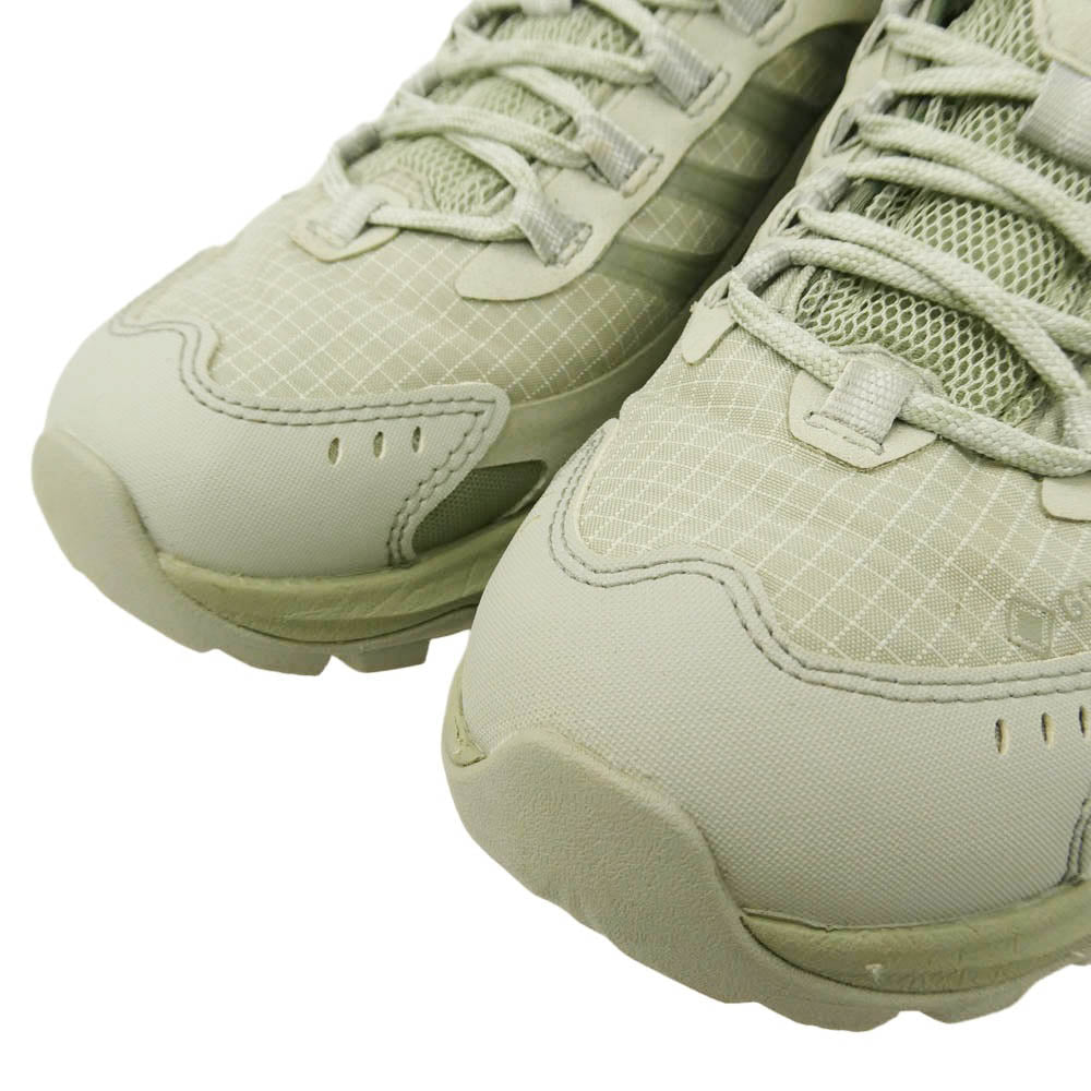 MERRELL メレル J00003622 MOAB SPEED 2 GORE-TEX モアブ スピード 2 ゴアテックス ローカット スニーカー ライトグリーン系 グレー系 24cm【美品】【中古】