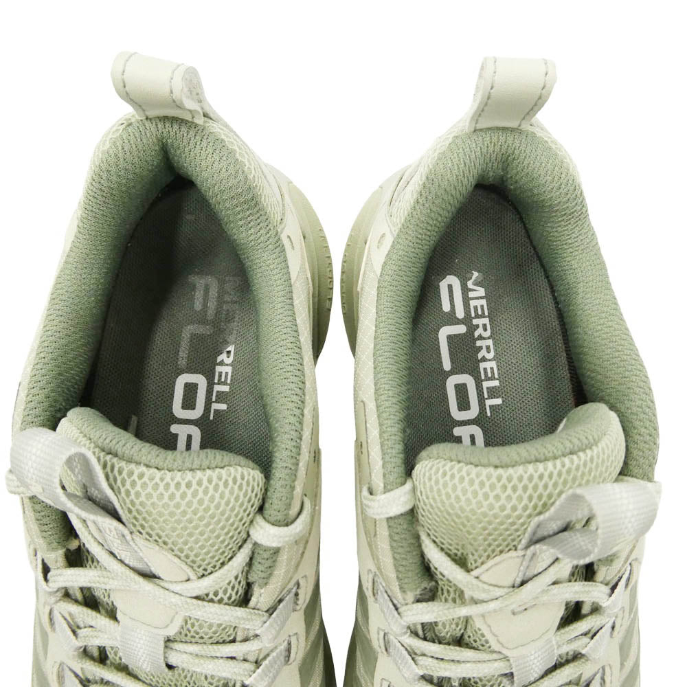 MERRELL メレル J00003622 MOAB SPEED 2 GORE-TEX モアブ スピード 2 ゴアテックス ローカット スニーカー ライトグリーン系 グレー系 24cm【美品】【中古】