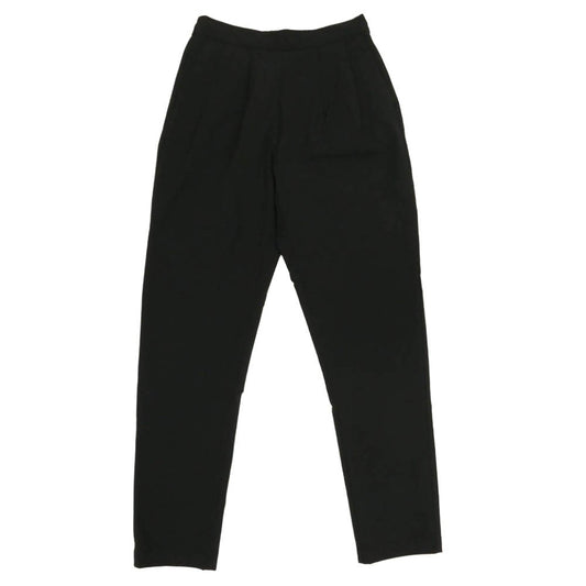 322024 TECH PANTS テック パンツ ストレッチ イージーパンツ BLACK ブラック ブラック系 S【美品】【中古】
