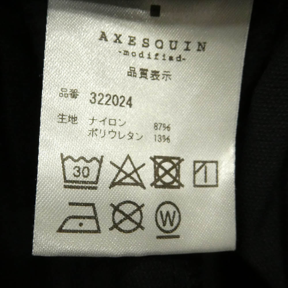 322024 TECH PANTS テック パンツ ストレッチ イージーパンツ BLACK ブラック ブラック系 S【美品】【中古】