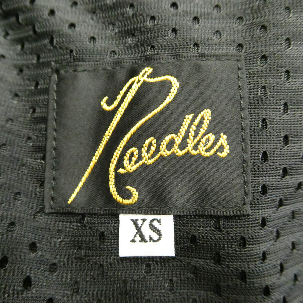 Needles ニードルス 25AW RW316 Track Pant Poly Smooth トラック パンツ ポリ スムース ジャージ ストレート イージー パンツ グリーン系 XS【中古】