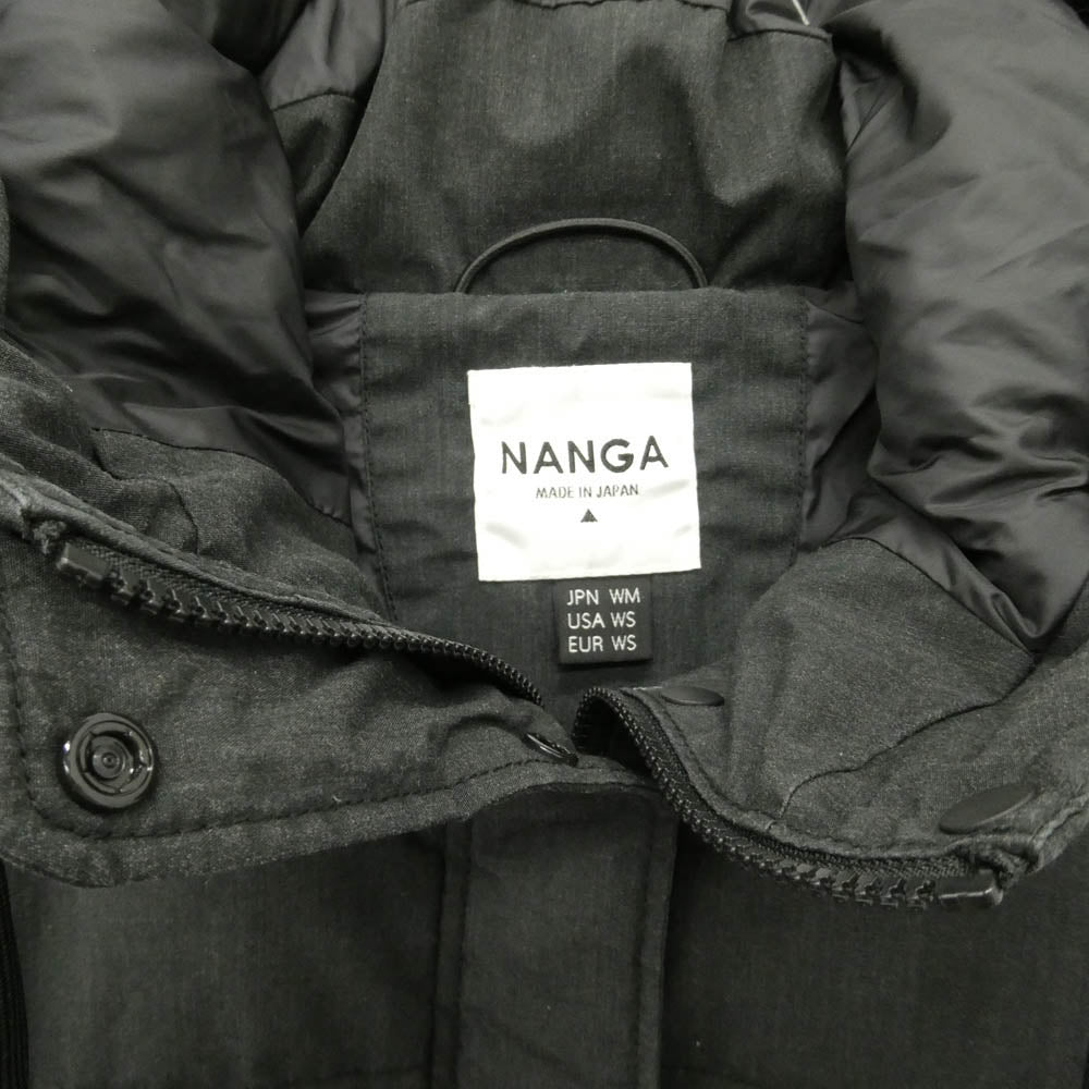 NANGA ナンガ BEAMS ビームス TAKIBI DOWN JACKET タキビ ダウン ジャケット チャコール系 WM【中古】