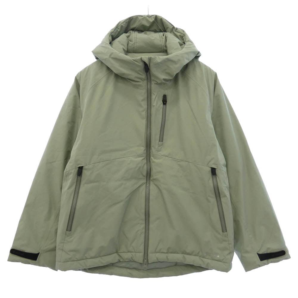 snowpeak スノーピーク 23AW JK-23AU003 GORE-TEX WINDSTOPPER Warm Jacket ゴアテックス ウィンドストッパー ウォーム 中綿 ジャケット ブルーグリーン系 1【中古】