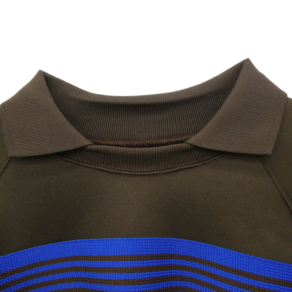 Needles ニードルス 11-13-2343-334 Beams Track Top ビームス 別注 トラック トップ ジャージ プルオーバー ダークブラウン系 ブルー系 S【新古品】【未使用】【中古】