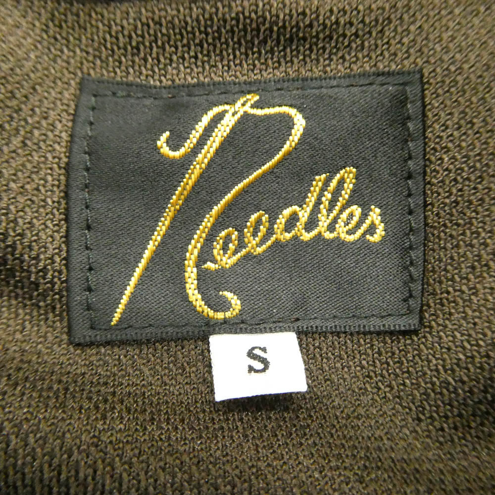 Needles ニードルス 11-13-2343-334 Beams Track Top ビームス 別注 トラック トップ ジャージ プルオーバー ダークブラウン系 ブルー系 S【新古品】【未使用】【中古】
