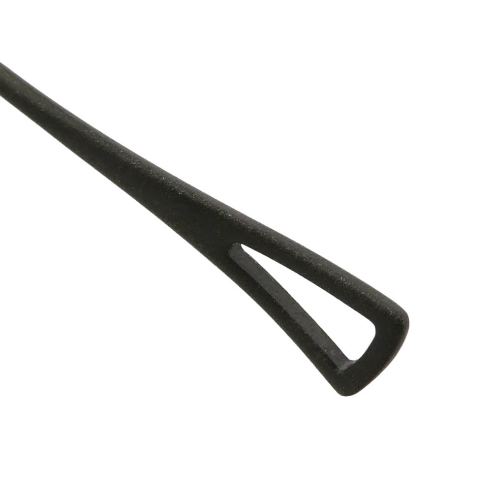 カメマンネン KMN9918 9918 MBK オーバルシェイプ 厚リム メタル チタン アイウェア メガネ 眼鏡 レンズ無し 48□22-145 ブラック系【中古】