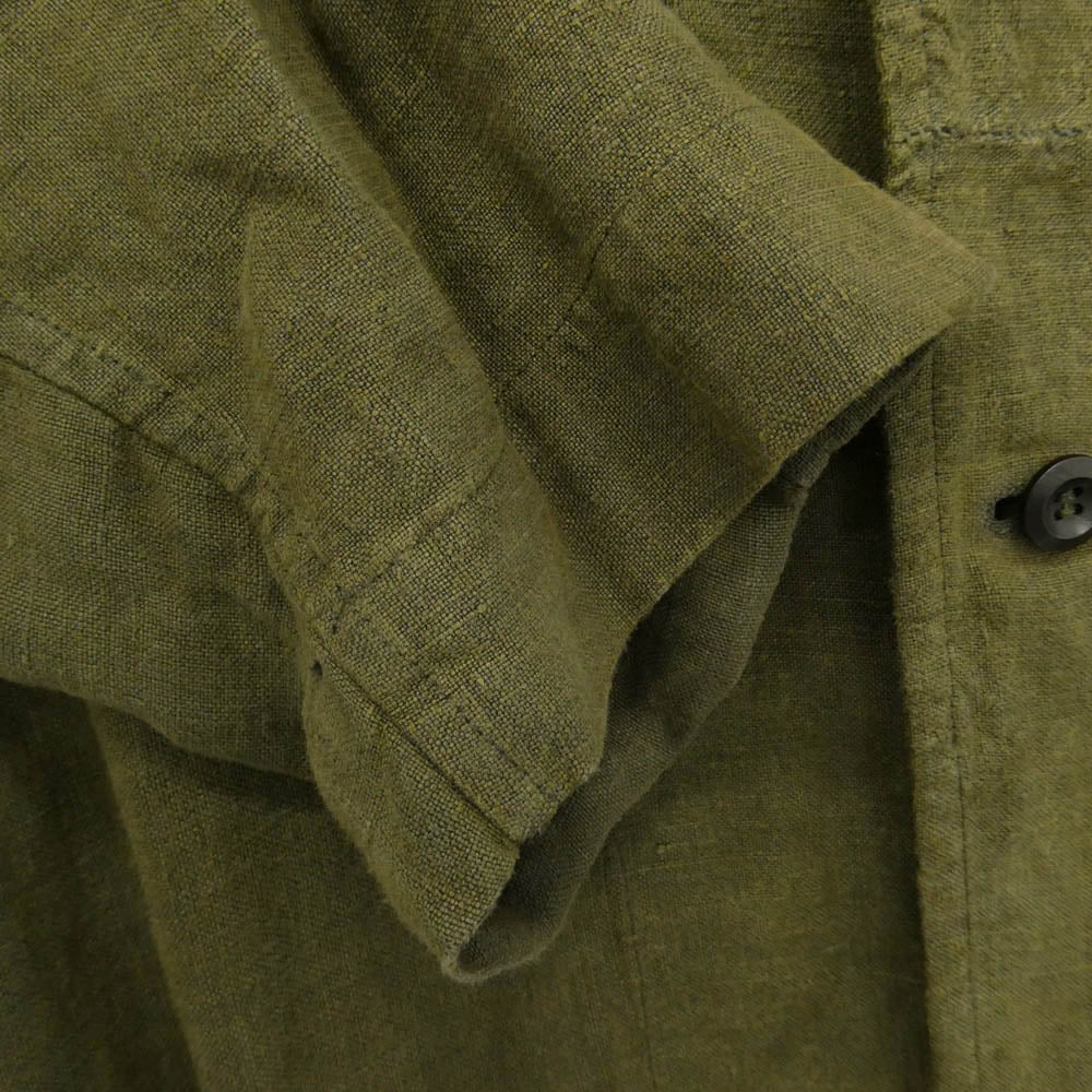 シェヴィダレンク COAT TRENCH LINEN リネン トレンチコート カーキ系 3【中古】