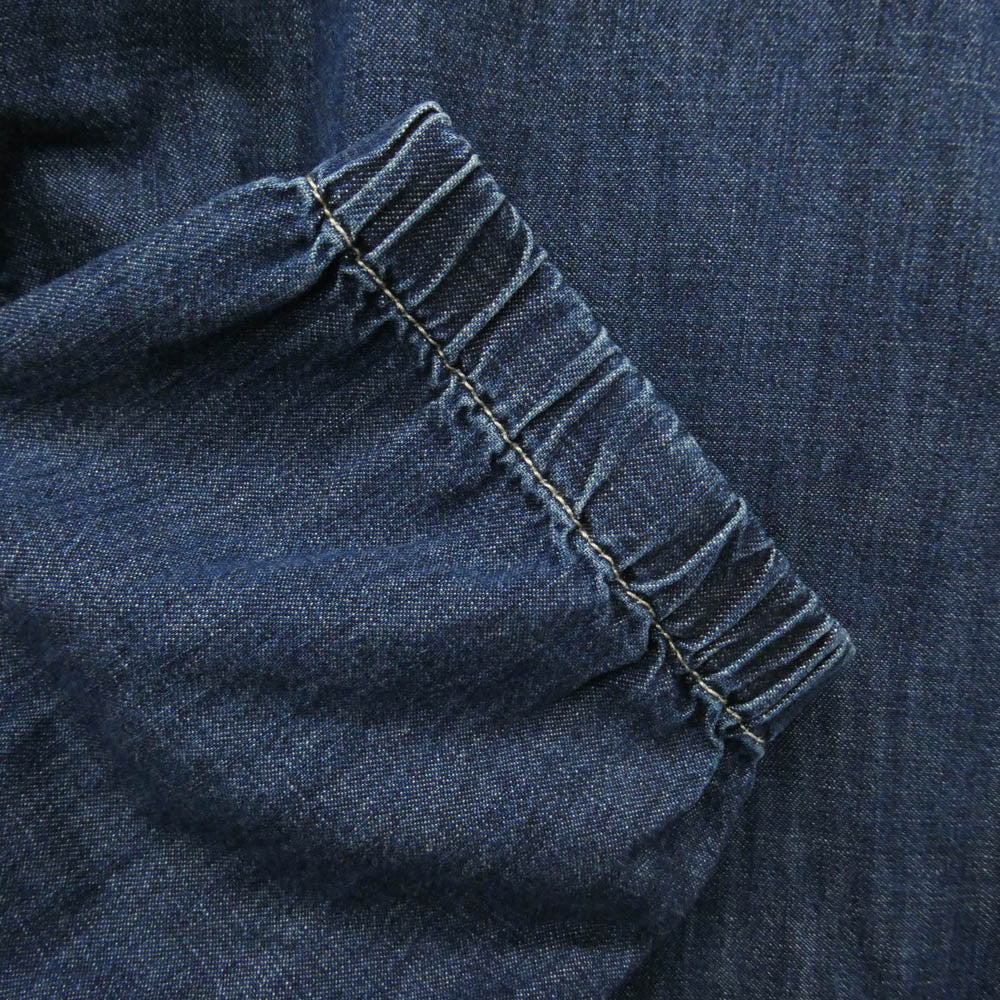 ケイシーケイシー 26SS EUDES DENIM SHIRT L DENIM / INDIGO ウード デニムシャツ インディゴ 長袖シャツ インディゴブルー系 M【中古】