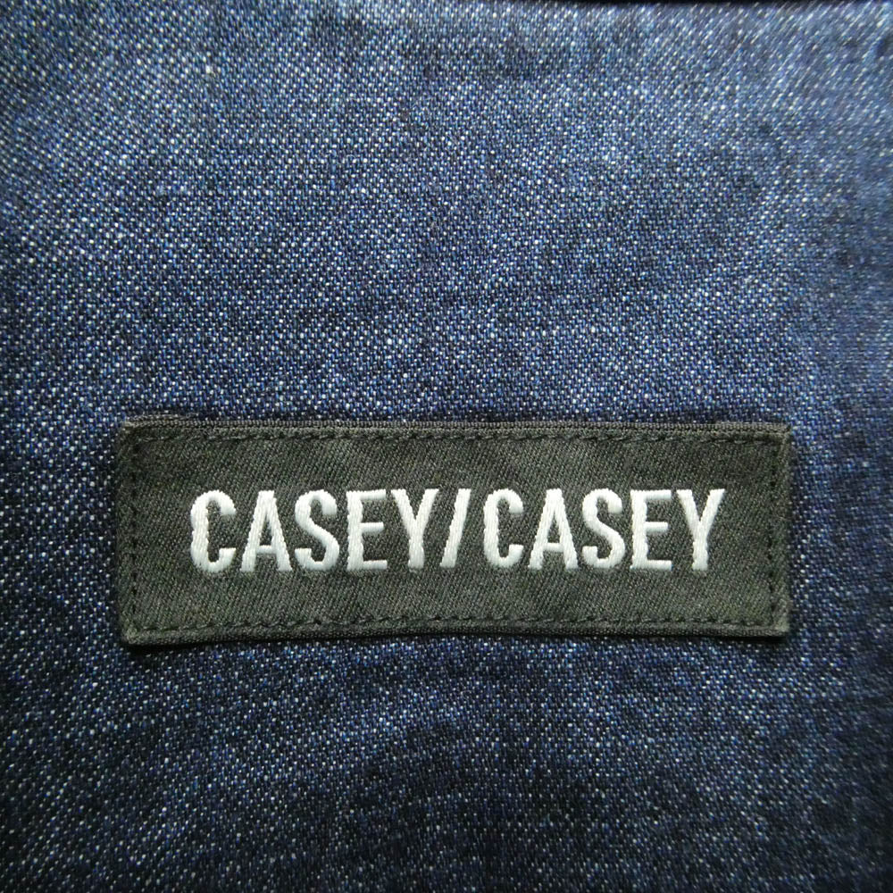 ケイシーケイシー 26SS EUDES DENIM SHIRT L DENIM / INDIGO ウード デニムシャツ インディゴ 長袖シャツ インディゴブルー系 M【中古】
