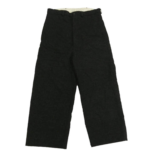 Paul Harnden ポールハーデン ウール ロングパンツ ブラック系 S【中古】