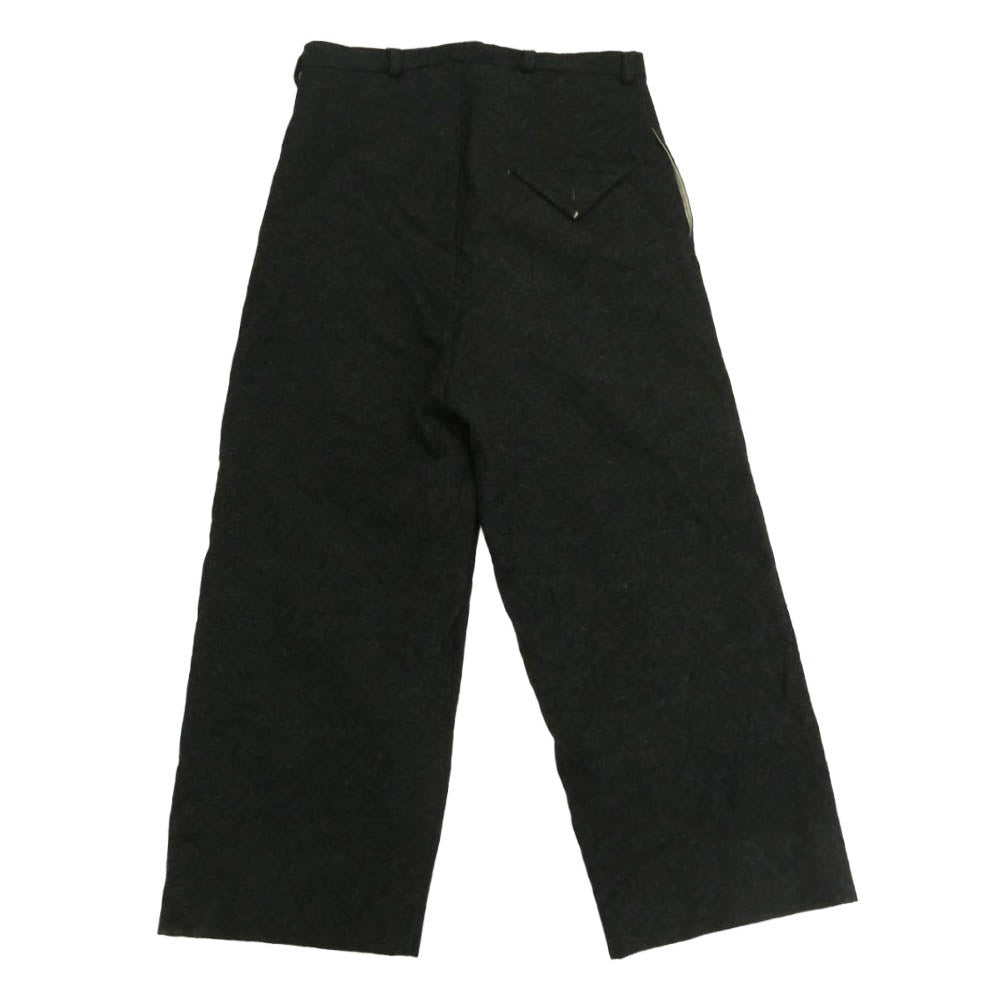 Paul Harnden ポールハーデン ウール ロングパンツ ブラック系 S【中古】