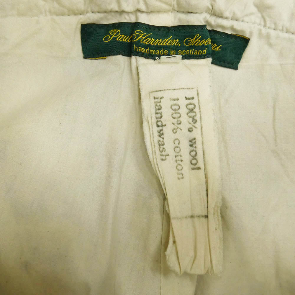 Paul Harnden ポールハーデン ウール ロングパンツ ブラック系 S【中古】