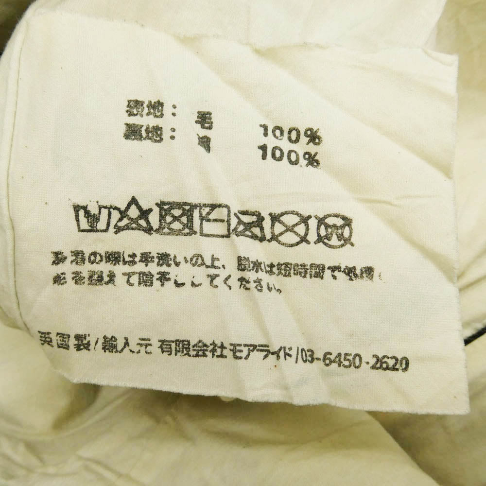 Paul Harnden ポールハーデン ウール ロングパンツ ブラック系 S【中古】