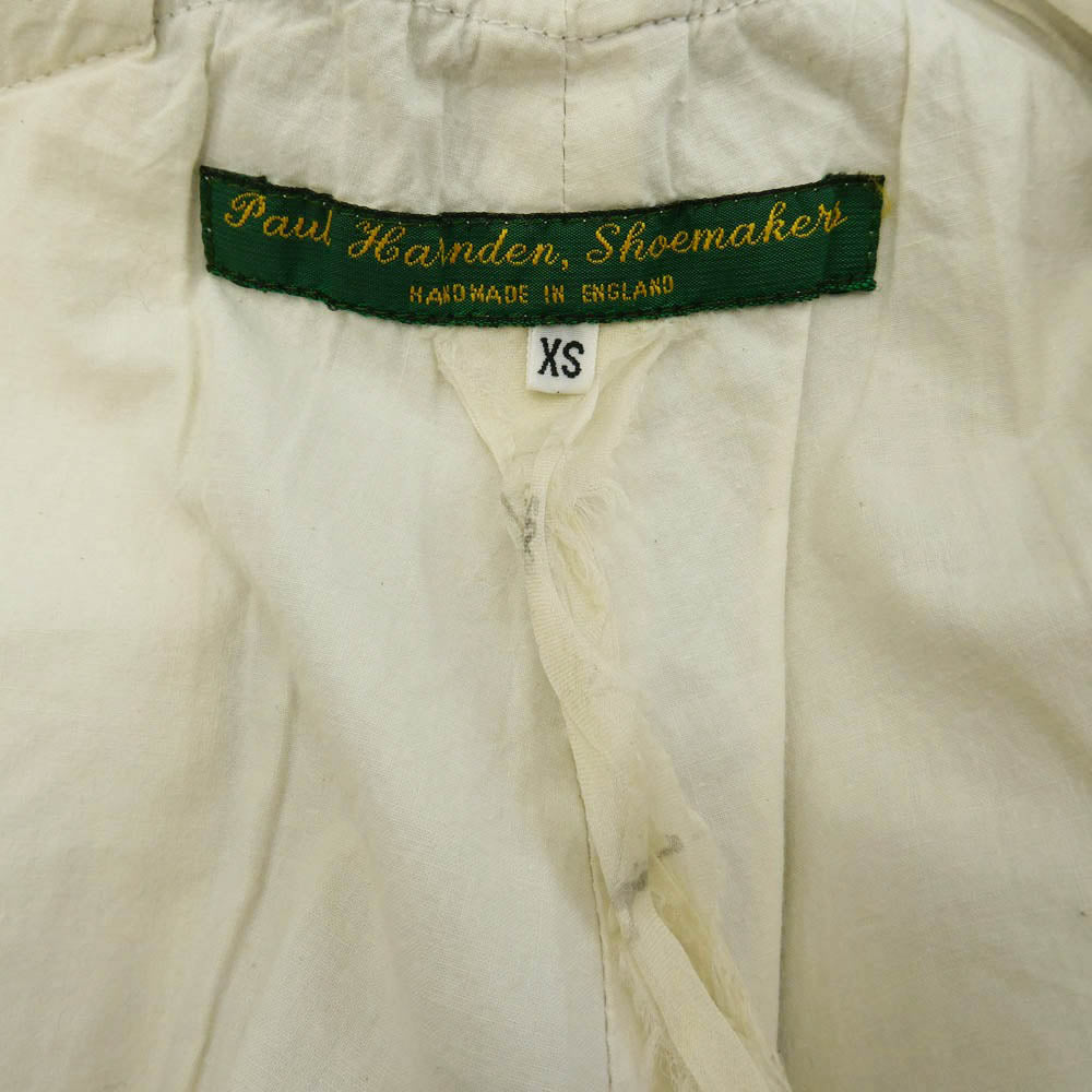 Paul Harnden ポールハーデン サスペンダー付き ヘリンボーン パンツ グレー系 XS【中古】