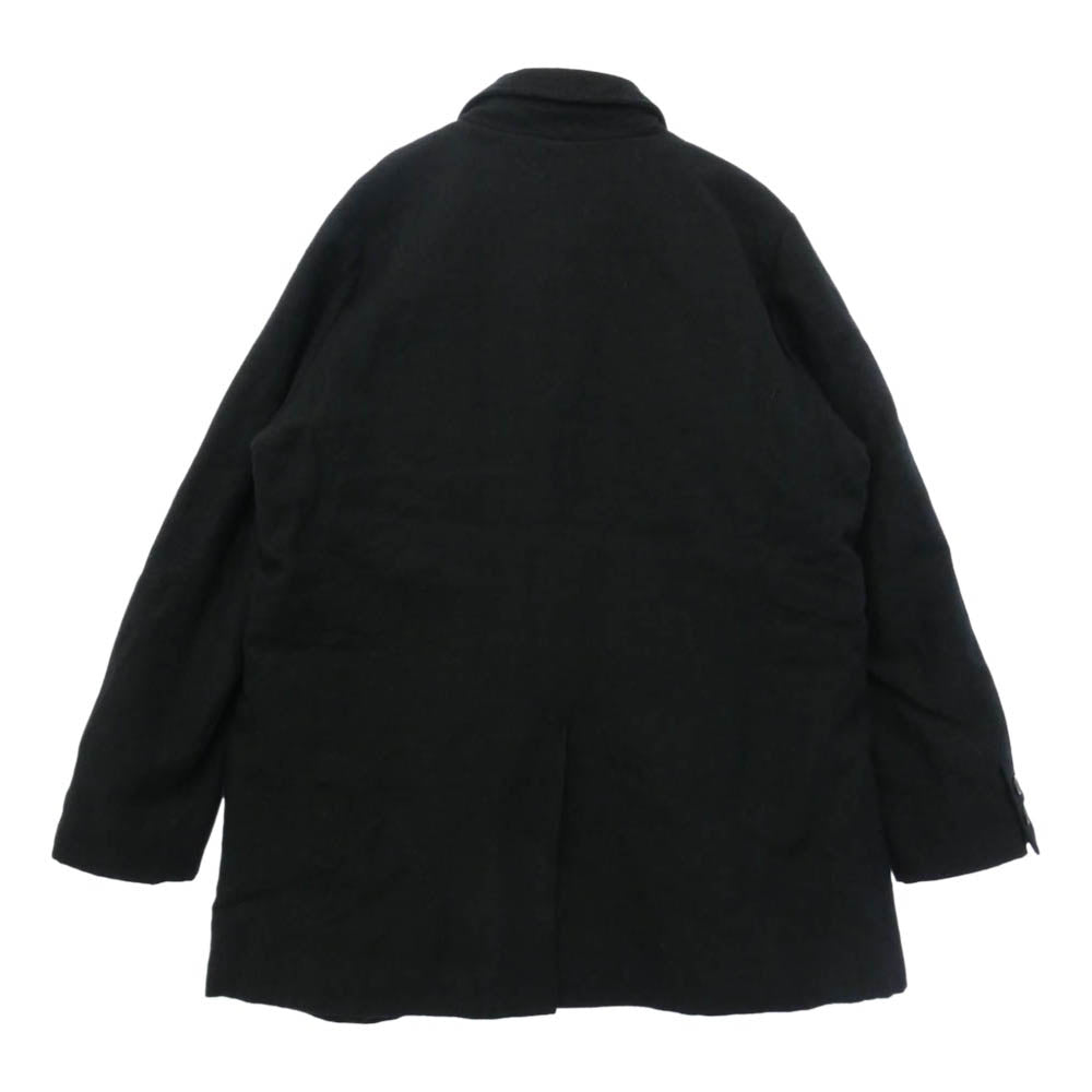 Paul Harnden ポールハーデン Double Breasted Jacket ウールリネン ダブルブレスト ジャケット ブラック系 XL【中古】
