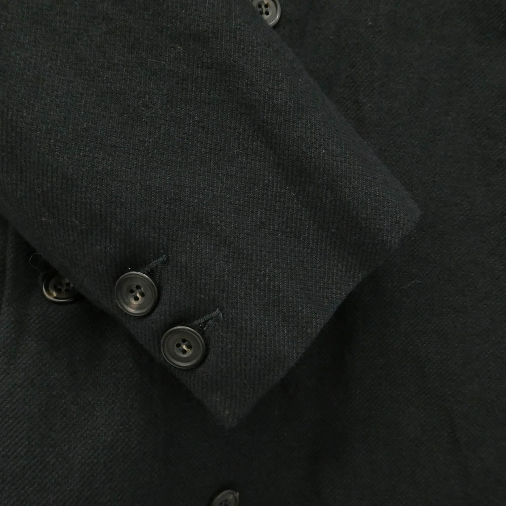 Paul Harnden ポールハーデン Double Breasted Jacket ウールリネン ダブルブレスト ジャケット ブラック系 XL【中古】