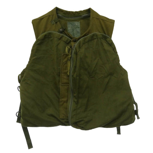 ヴィンテージ British Army イギリス軍 WAISTCOAT AFV CREWMAN コンバット ボディーアーマー ベスト カーキ系 190/120【中古】
