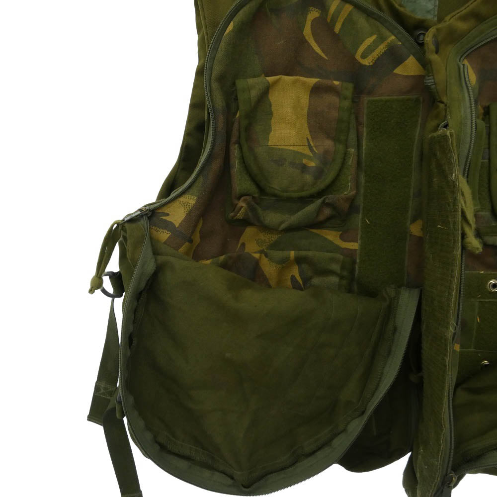 ヴィンテージ British Army イギリス軍 WAISTCOAT AFV CREWMAN コンバット ボディーアーマー ベスト カーキ系 190/120【中古】