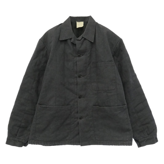 Danton ダントン 90s フランス製 中綿 ワーク ジャケット ダークグレー系【中古】