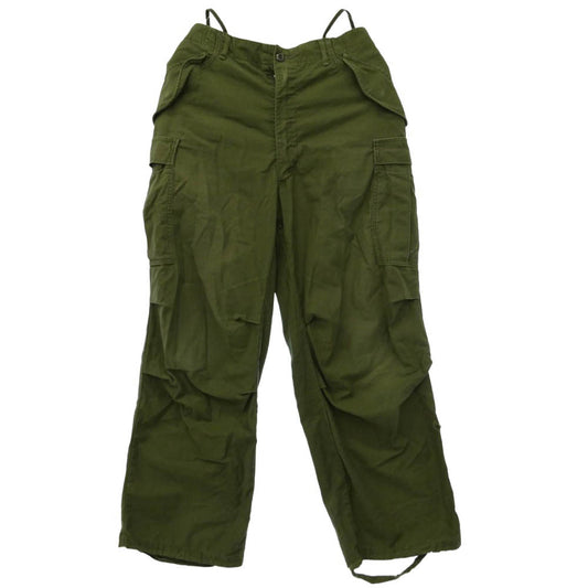ヴィンテージ DSA100-68-C-2627 U.S. Army 米軍 M-65 フィールド カーゴ パンツ モスグリーン系 REGULAR-MEDIUM【中古】
