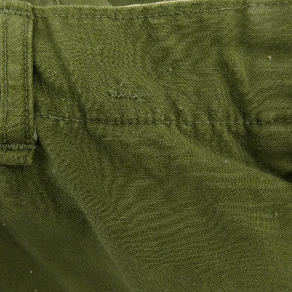 ヴィンテージ DSA100-68-C-2627 U.S. Army 米軍 M-65 フィールド カーゴ パンツ モスグリーン系 REGULAR-MEDIUM【中古】