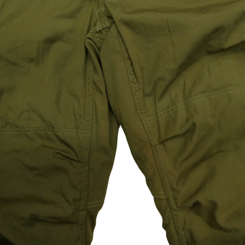 ヴィンテージ SP0100-96-C-4037 90s U.S. Army 米軍 CVC CREWMAN’S NOMEX 中綿入り アラミド オーバーオール モスグリーン系 M-R【中古】