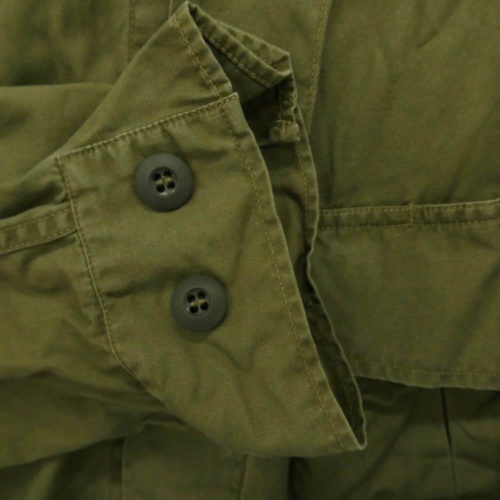 Buzz Rickson's バズリクソンズ BEAMS ビームス BR14381FE × BEAMS fennica ビームス フェニカ Jungle Fatigue Tropical Jacket ジャングルファティーグ ジャケット モスグリーン系 42【中古】