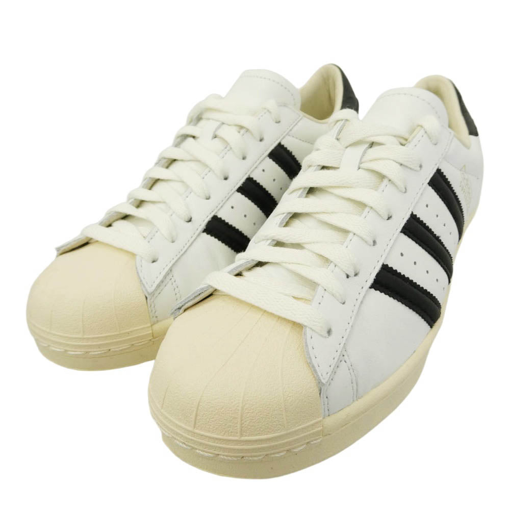 adidas アディダス JQ3254 Superstar Vintage スーパースター ヴィンテージ ローカット スニーカー シューズ ホワイト系 ブラック系 26.5cm【中古】