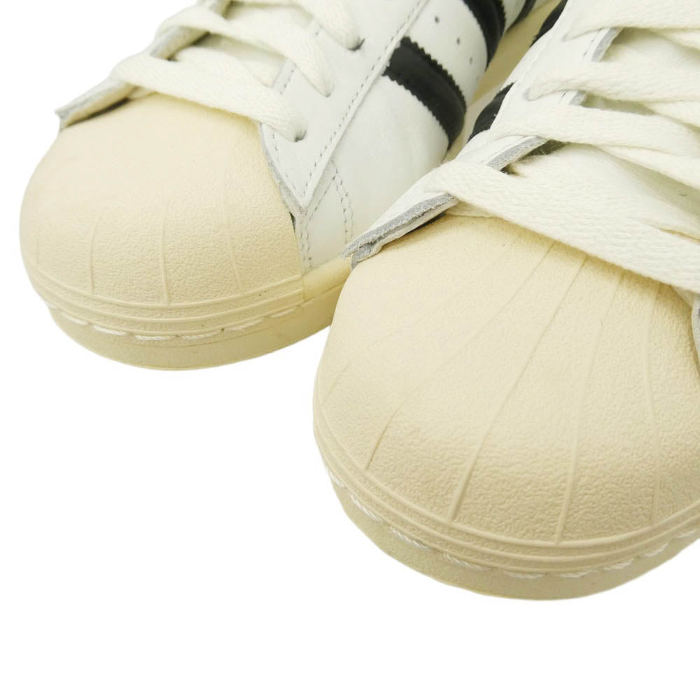 adidas アディダス JQ3254 Superstar Vintage スーパースター ヴィンテージ ローカット スニーカー シューズ ホワイト系 ブラック系 26.5cm【中古】