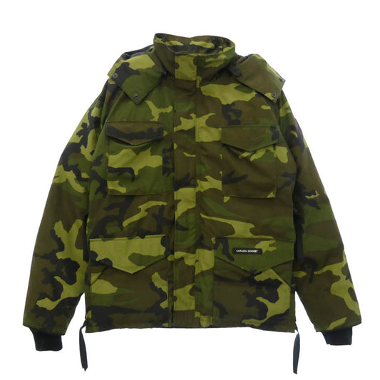 CANADA GOOSE カナダグース 4071MA サザビーリーグタグ CONSTABLEPARKA コンスタブル パーカ ダウンジャケット カーキ系 S【中古】