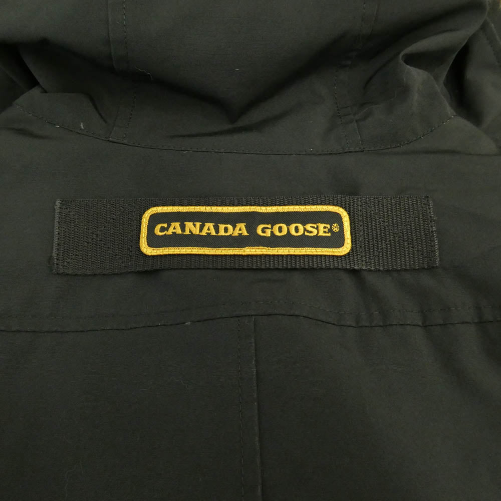 CANADA GOOSE カナダグース 3438JM グリフィンインターナショナルインクタグ Jasper Parka ジャスパー パーカ ダウンジャケット ブラック系 S【中古】